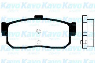 KAVO PARTS bp6549 -  Комплект тормозных колодок, дисковый тормоз